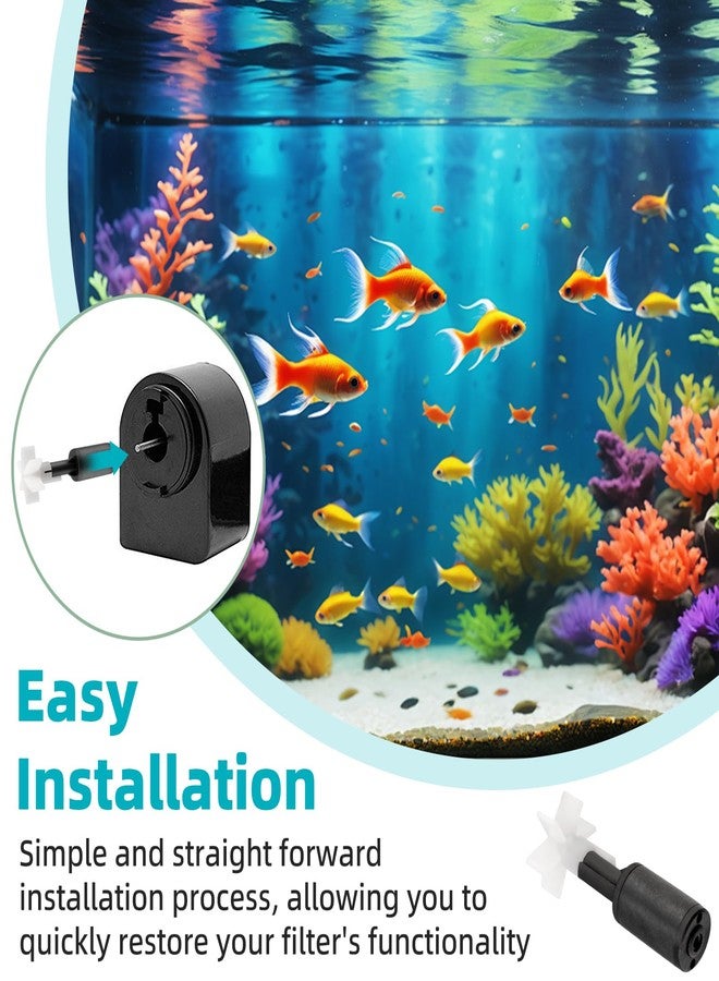 Ximoon مروحة مغناطيسية لحوض السمك Ximoon A636 متوافقة مع فلتر الطاقة Aquaclear 70 A615، مجموعة مروحة Aqua Clear 70، أنظمة ترشيح أحواض السمك - Image 4